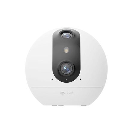 Cámara Seguridad Wifi C60P Dual 2K 3MP Ezviz Visión Gira 360 con Botón Llamada